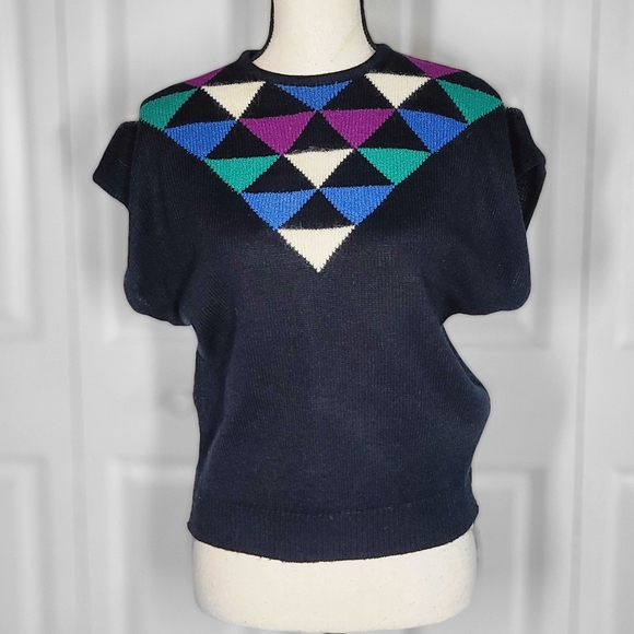 💥 Vintage Andrew St John Crop Top - Picture 3 of 9